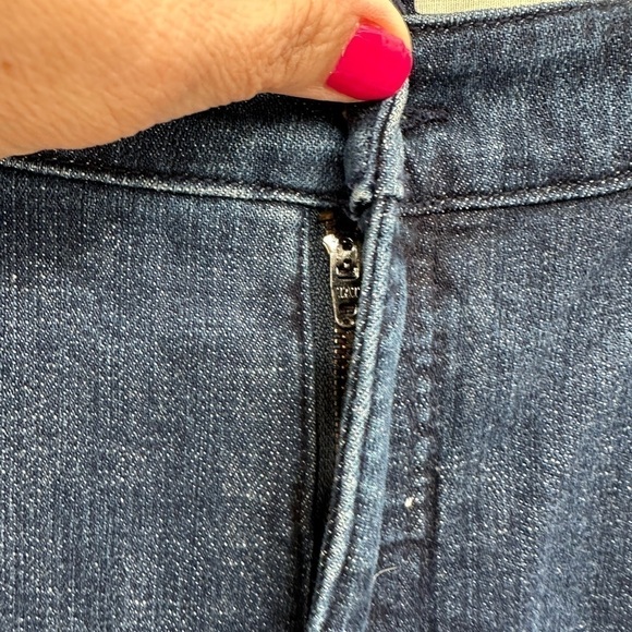 NWT PILCRO AND THE LETTERPRESS 32 Slim boyfriend sequined floral stretch jean - Picture 10 of 13